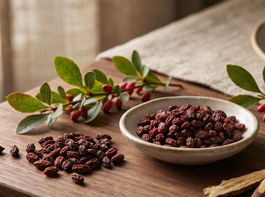 Berberine and barberry berries and botanical ingredients associated with natural wellness