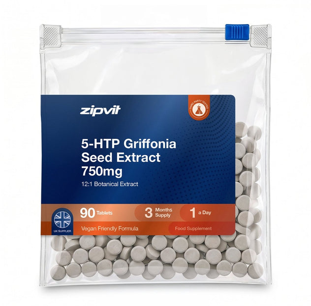 5-HTP Griffonia Seed Extract 750mg - Zipvit
