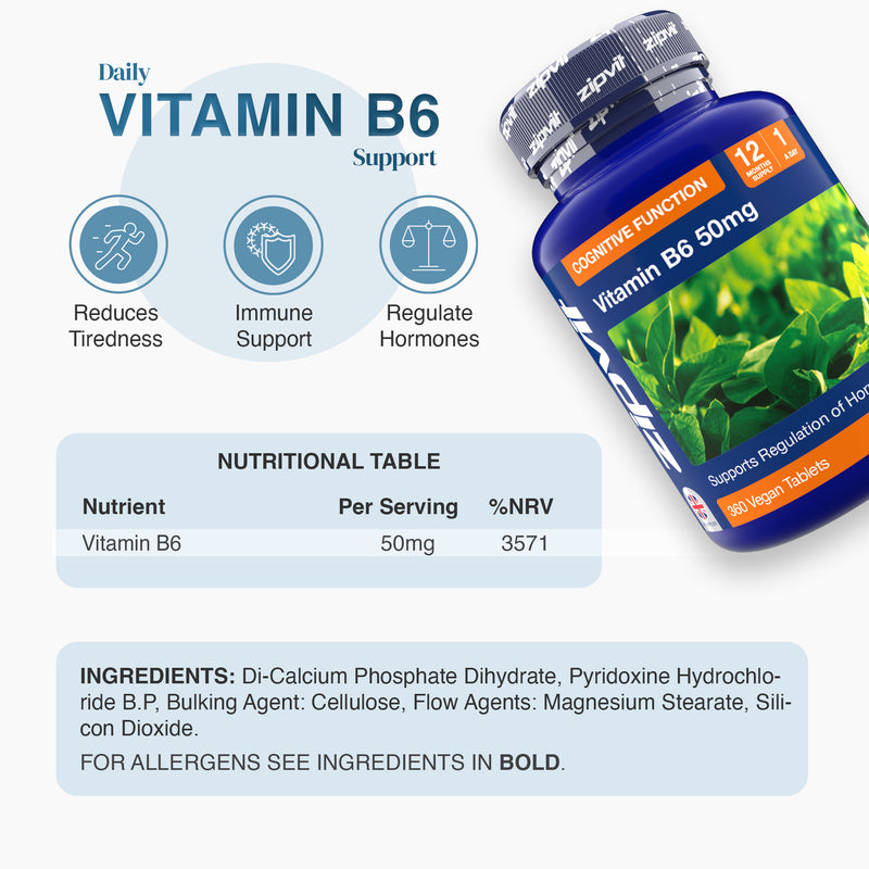 Vitamin B6 50mg
