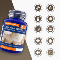 Lion's Mane Mushroom Extract 2000mg