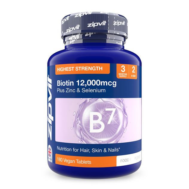 Biotin 12,000mcg Complex