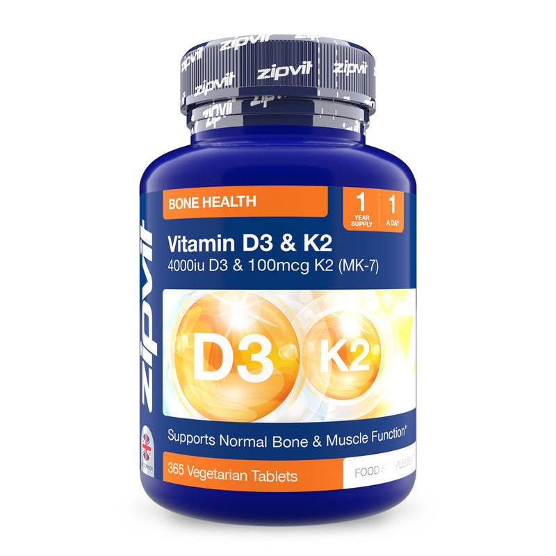 Vitamin D3 4000iu and Vitamin K2 MK7 100mcg