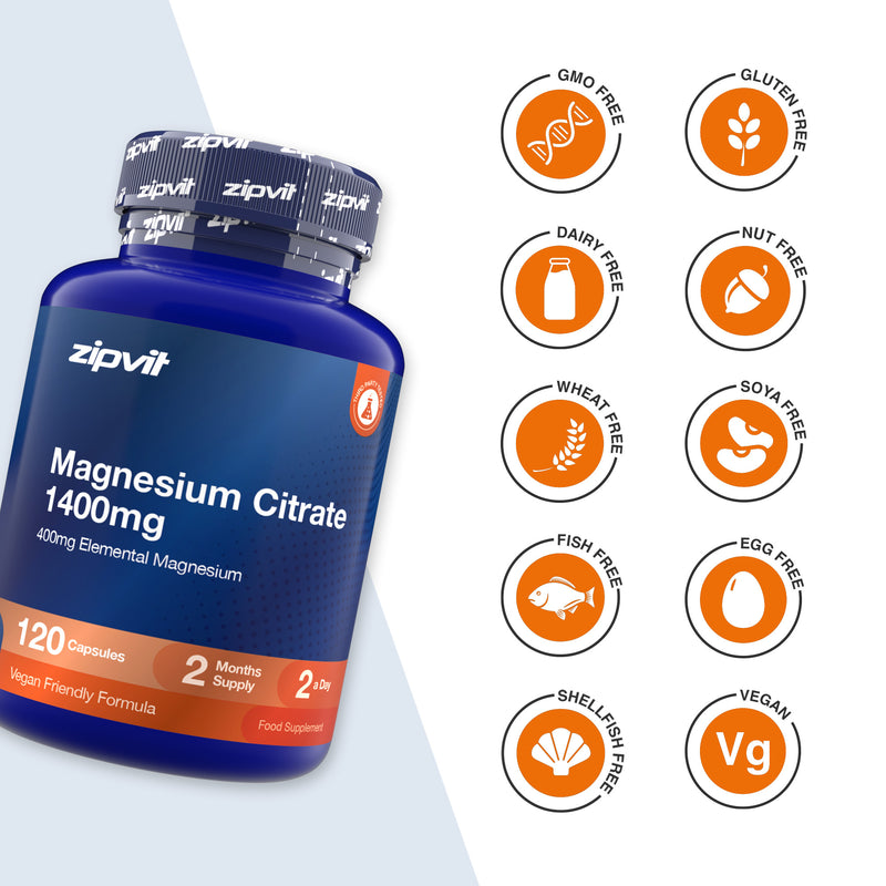 Magnesium Citrate 1400mg