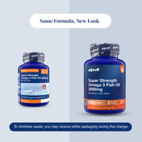 Super Strength Omega 3 Fish Oil 2000mg