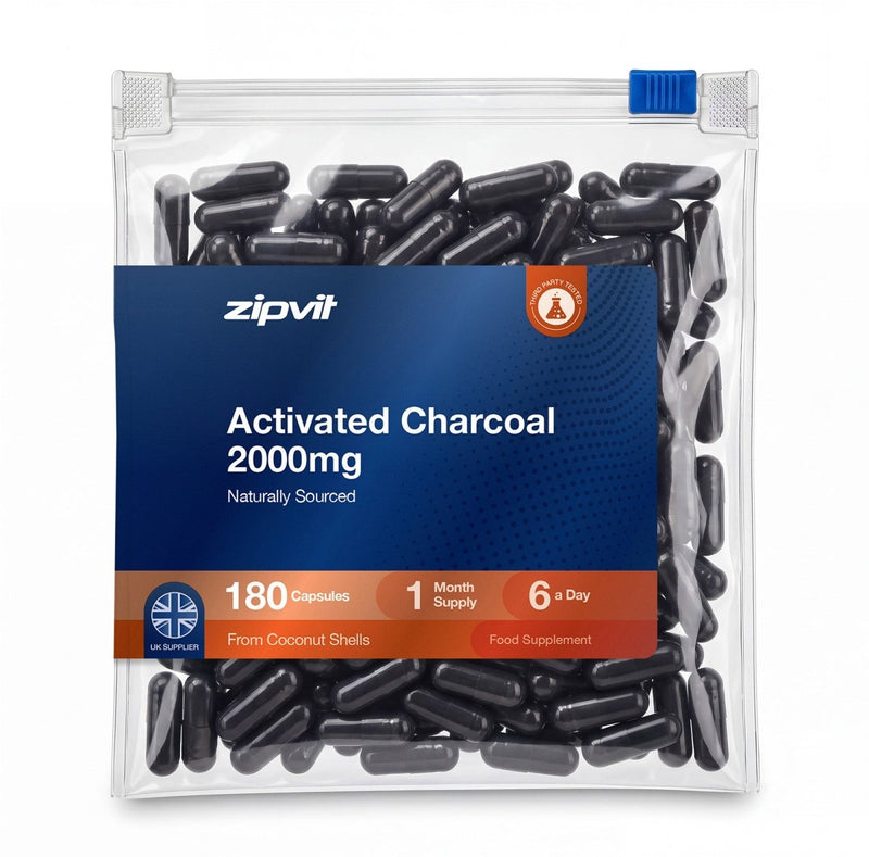 Activated Charcoal 2000mg - Zipvit