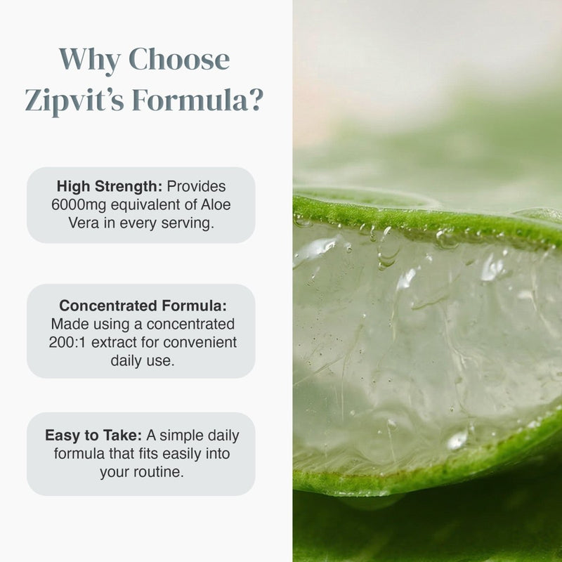 Aloe Vera 6000mg | Gentle Digestive Support