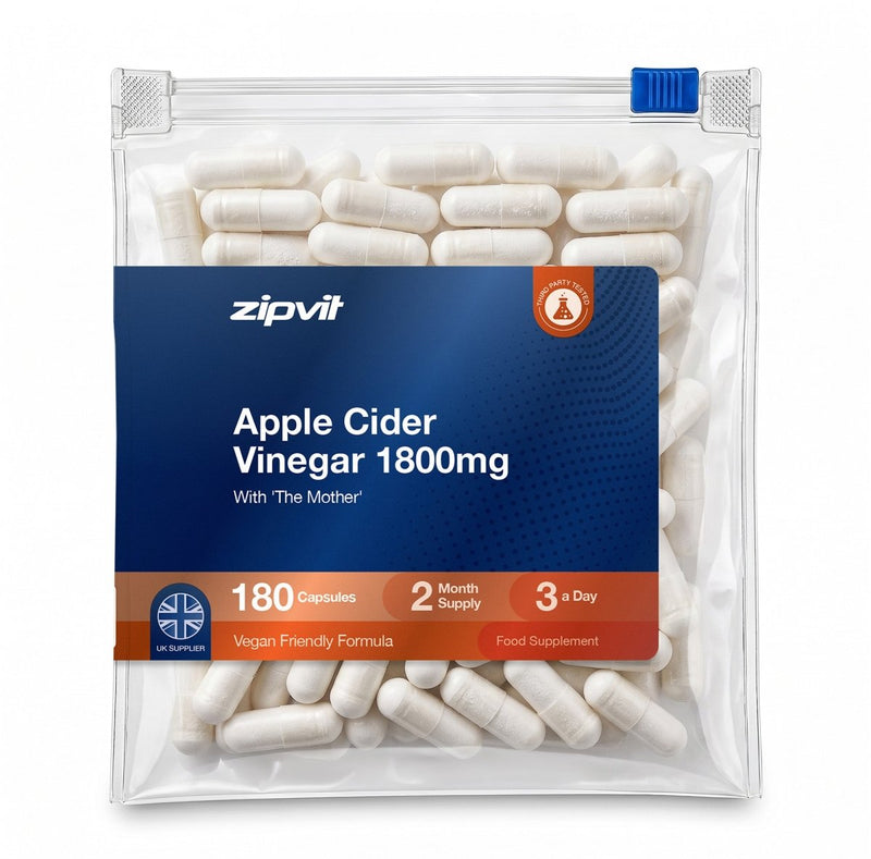 Apple Cider Vinegar 1800mg - Zipvit