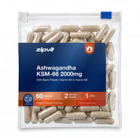 Ashwagandha KSM-66 2000mg - Zipvit