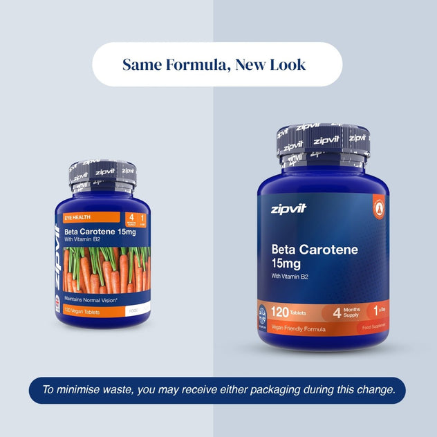 Beta Carotene 15mg - Zipvit