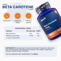 Beta Carotene 15mg - Zipvit
