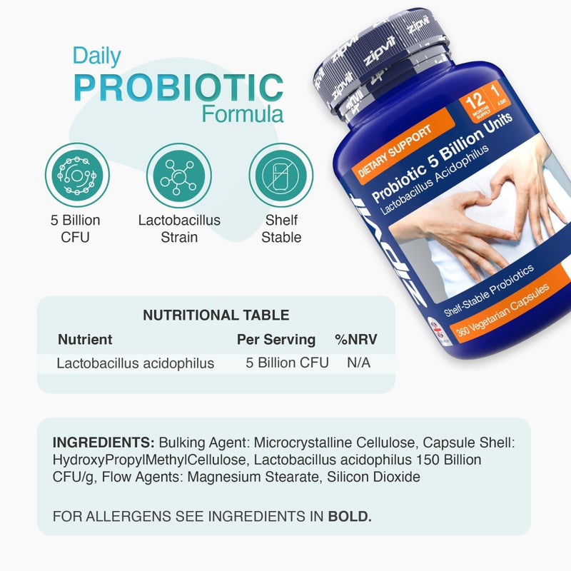 Bio Cultures 5 Billion CFU - Zipvit