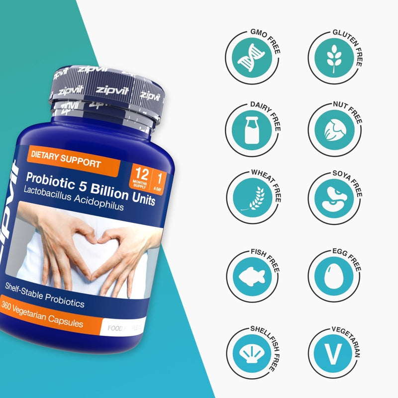 Bio Cultures 5 Billion CFU - Zipvit