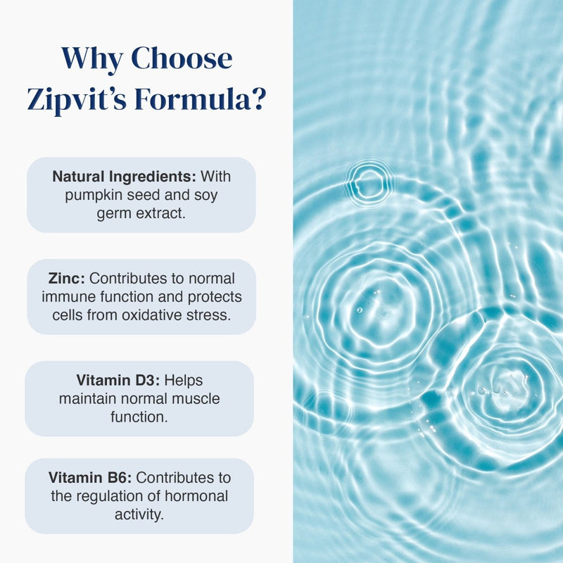 Bladder Support With Pumpkin Seed & Soy Germ Extract - Zipvit