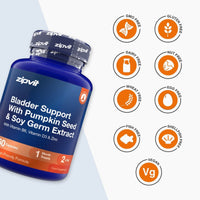Bladder Support With Pumpkin Seed & Soy Germ Extract - Zipvit