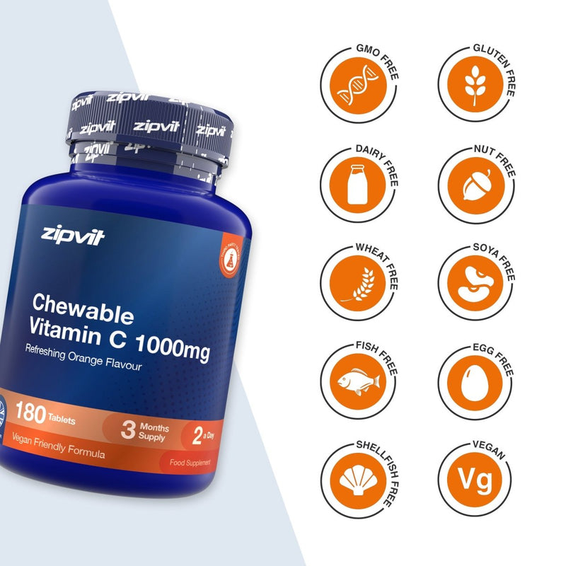 Chewable Vitamin C 1000mg - Zipvit