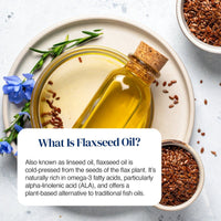 Flax Seed Oil 1000mg - Zipvit
