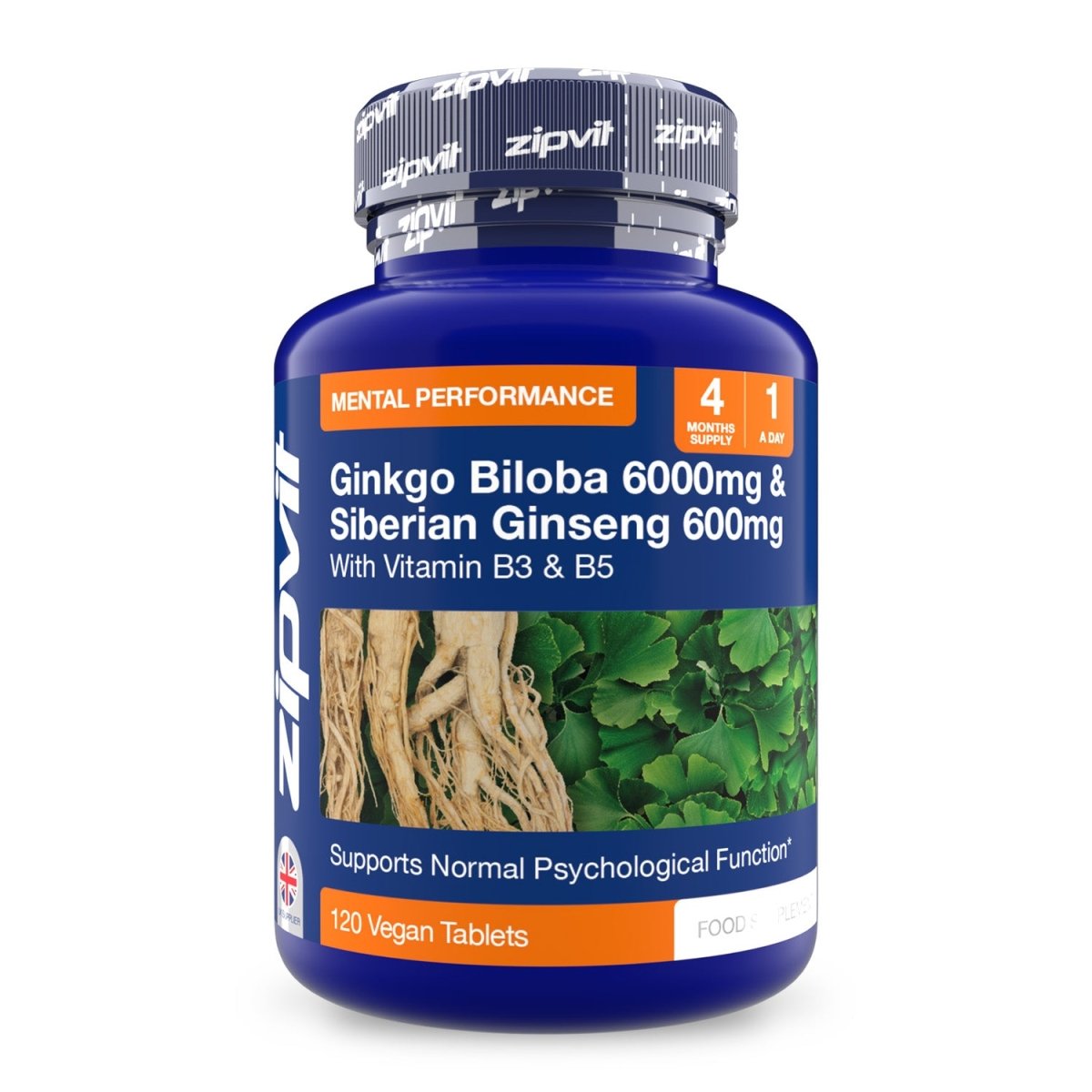 Ginkgo Biloba Siberian Ginseng 600mg Complex