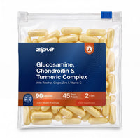 Glucosamine, Chondroitin & Turmeric Complex - Zipvit