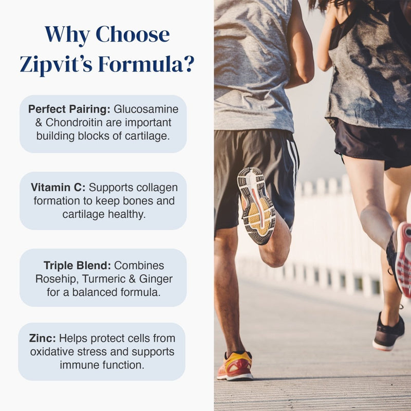 Glucosamine, Chondroitin & Turmeric Complex - Zipvit