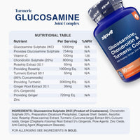 Glucosamine, Chondroitin & Turmeric Complex - Zipvit