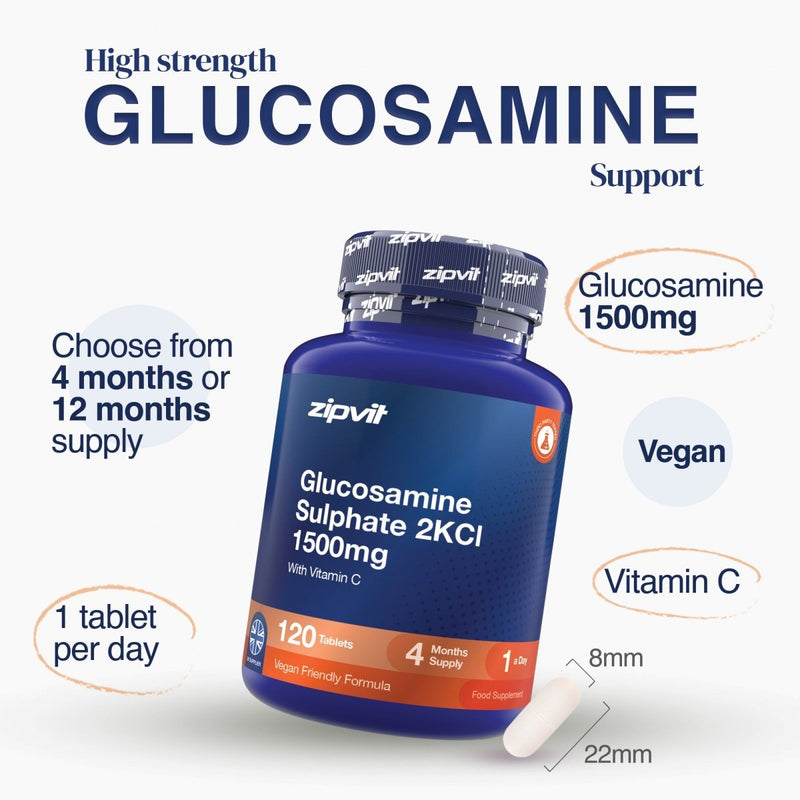 Glucosamine Sulphate 1500mg - Zipvit