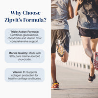 Glucosamine Sulphate 1500mg and Marine Chondroitin 1200mg - Zipvit