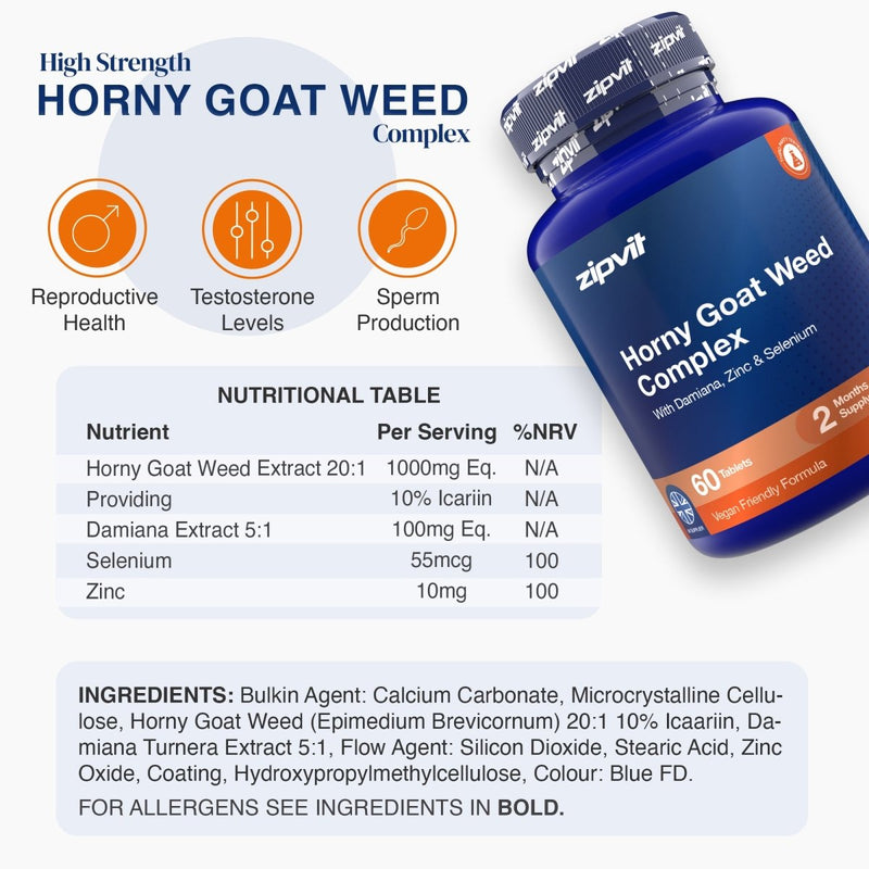 Horny Goat Weed Complex - Zipvit