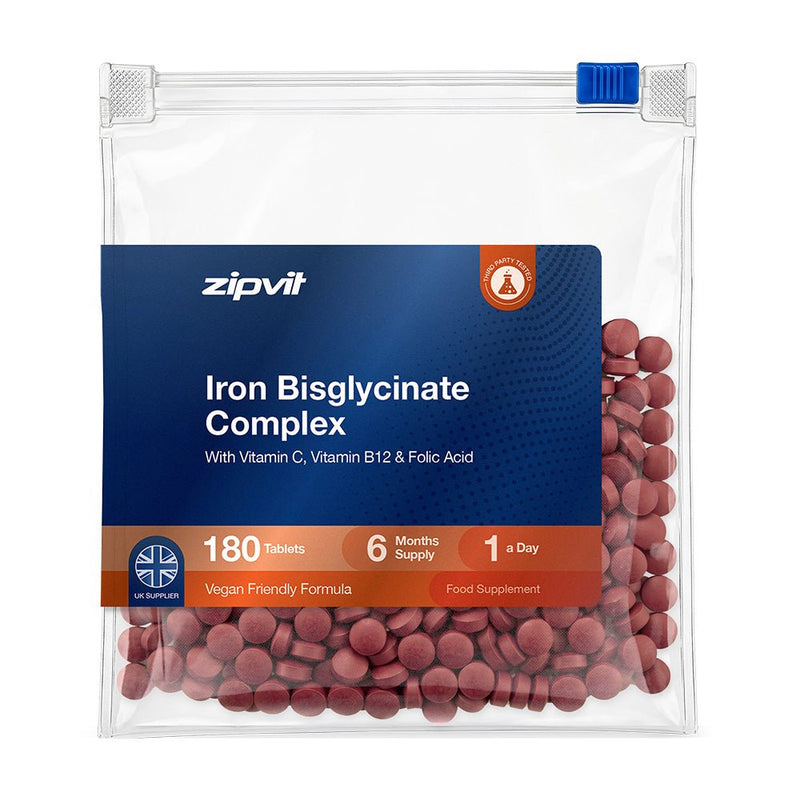 Iron Bisglycinate Energy Complex - Zipvit