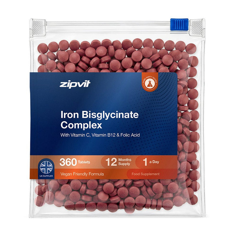 Iron Bisglycinate Energy Complex - Zipvit