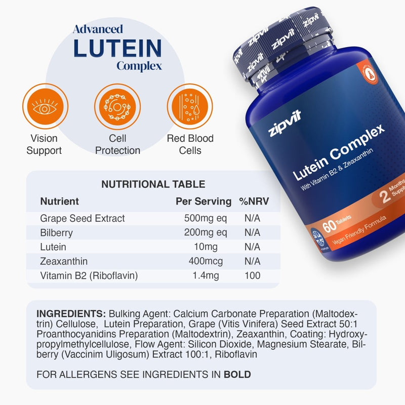 Lutein Complex with Zeaxanthin - Zipvit