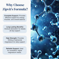 Magnesium 500mg - Zipvit