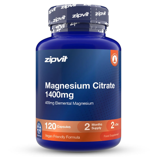 Magnesium Citrate 1400mg - Zipvit