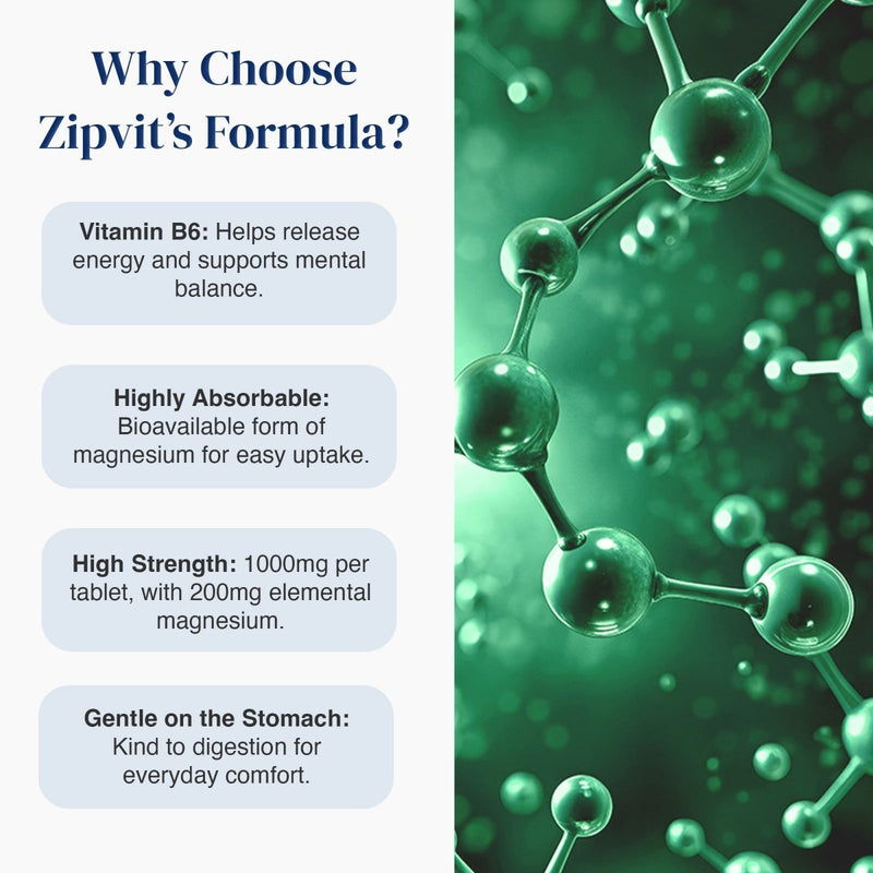 Magnesium Glycinate 2000mg - Zipvit