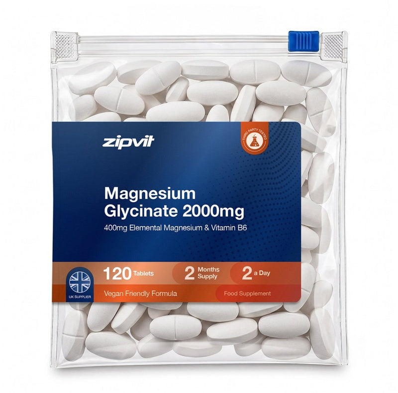 Magnesium Glycinate 2000mg - Zipvit