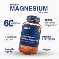 Magnesium Gummies 150mg - Zipvit