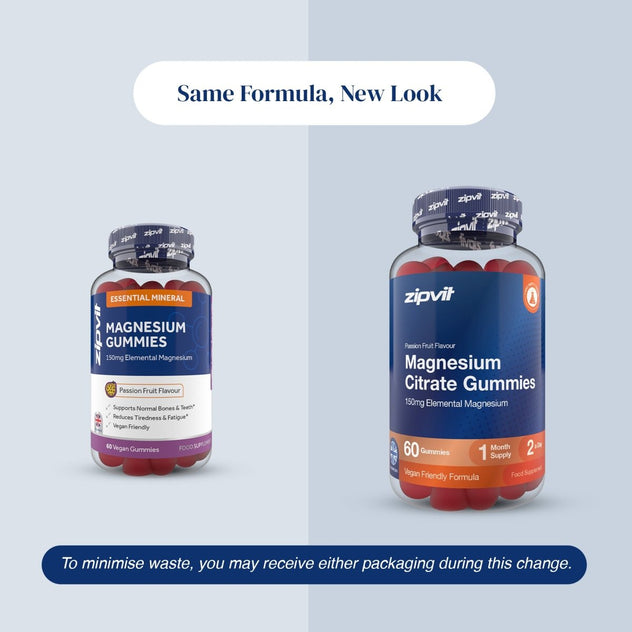 Magnesium Gummies 150mg - Zipvit