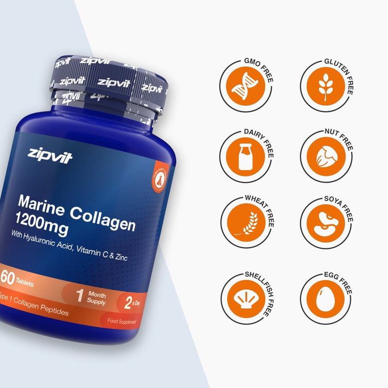 Marine Collagen 1200mg Complex - Zipvit