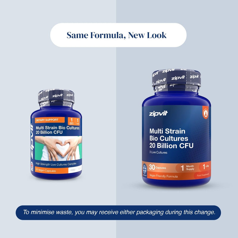 Multi Strain Bio Cultures 20 Billion CFU - Zipvit