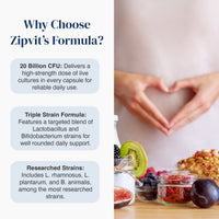 Multi Strain Bio Cultures 20 Billion CFU - Zipvit