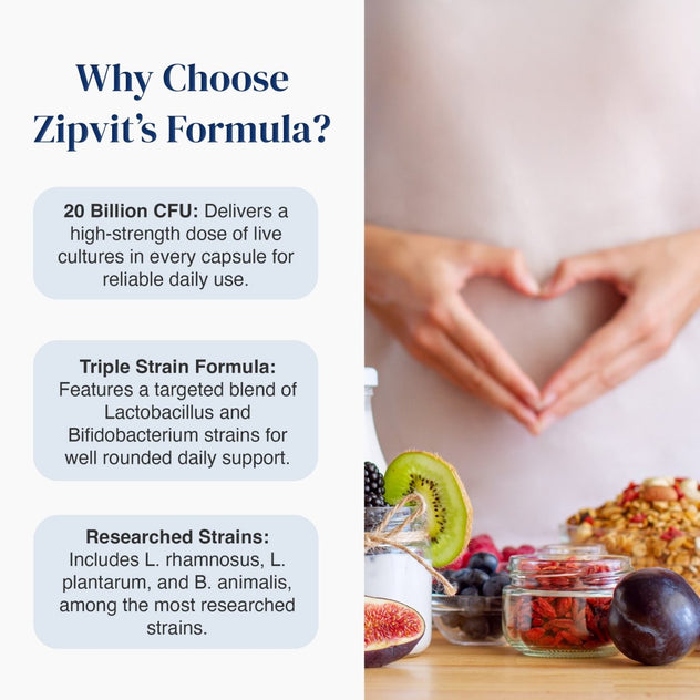 Multi Strain Bio Cultures 20 Billion CFU - Zipvit