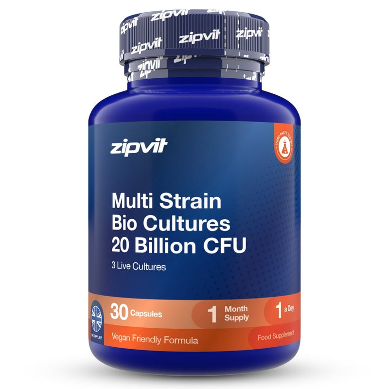 Multi Strain Bio Cultures 20 Billion CFU - Zipvit