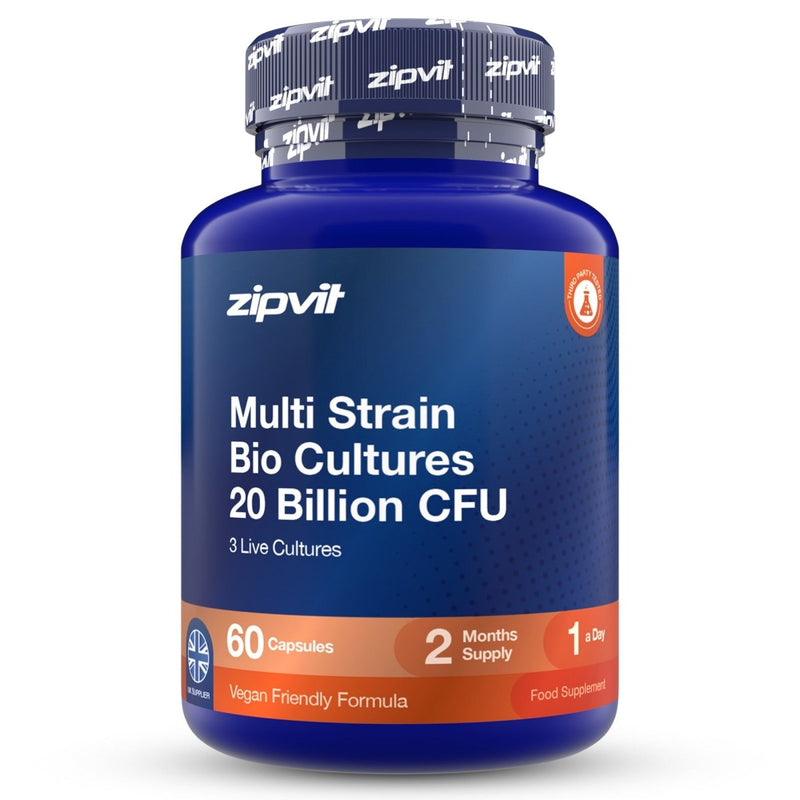 Multi Strain Bio Cultures 20 Billion CFU - Zipvit