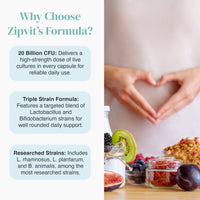 Multi Strain Bio Cultures 20 Billion CFU - Zipvit