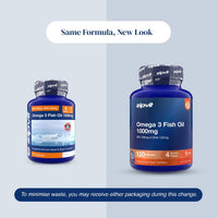 Omega 3 Fish Oils 1000mg - Zipvit