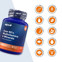 Over 60's Multivitamins & Minerals - Zipvit
