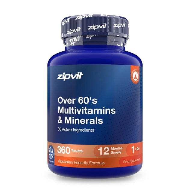 Over 60's Multivitamins & Minerals - Zipvit