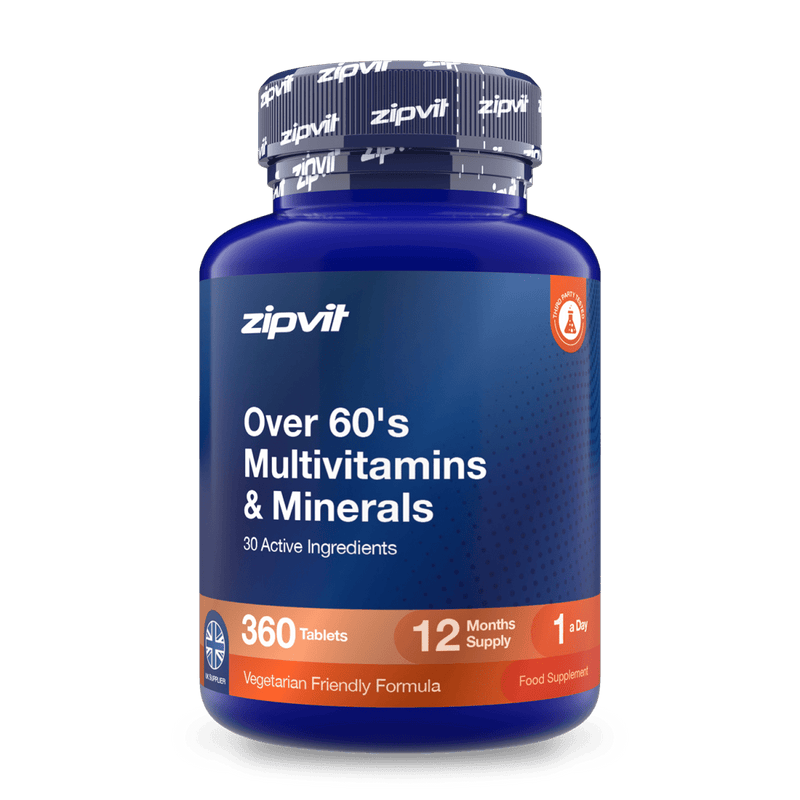 Over 60's Multivitamins & Minerals - Zipvit