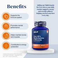 Over 60's Multivitamins & Minerals - Zipvit