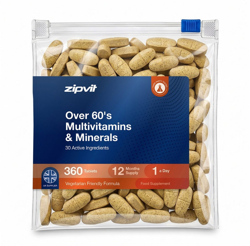 Over 60's Multivitamins & Minerals - Zipvit