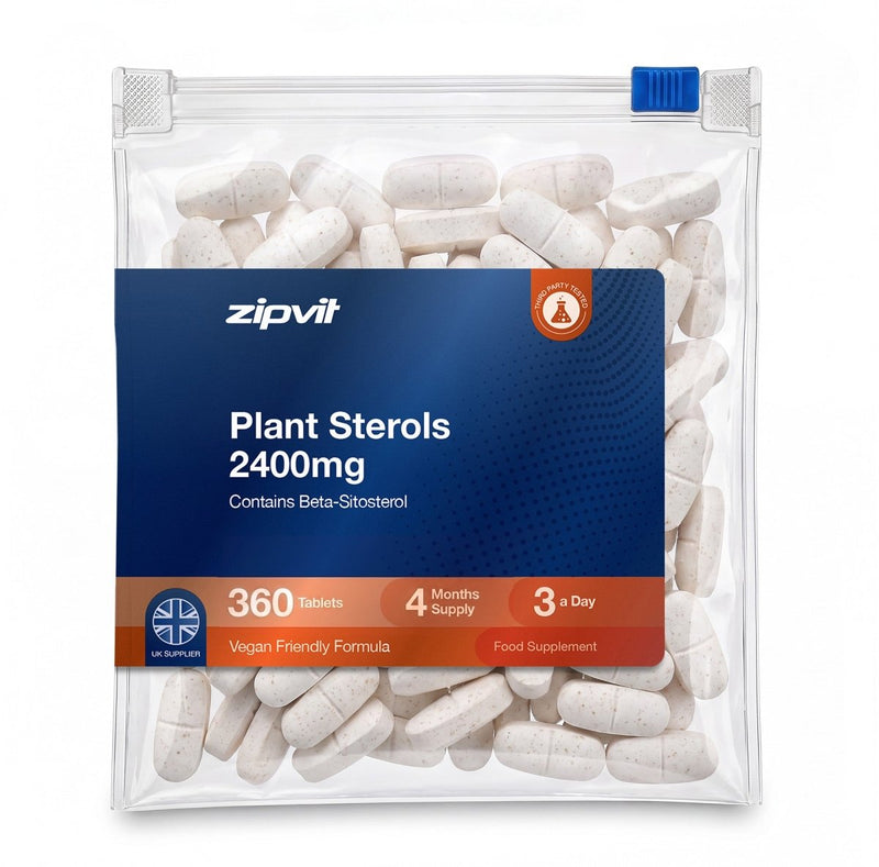 Plant Sterols 2400mg - Zipvit